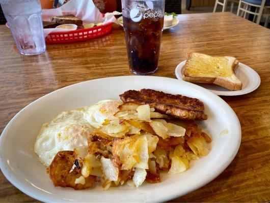 House Made Italian Sausage Breakfast