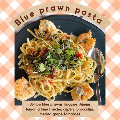 Blue Prawn Pasta