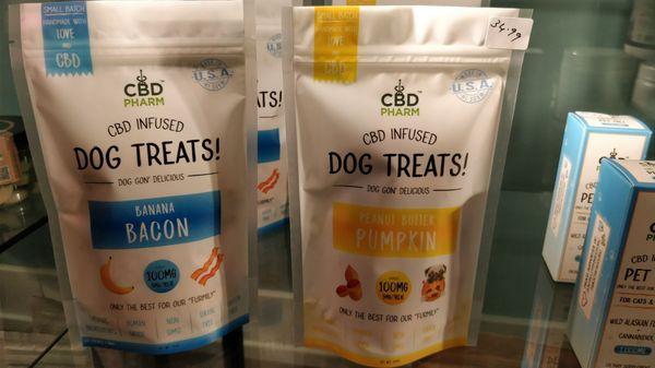 Non GMO, vegan dog treats