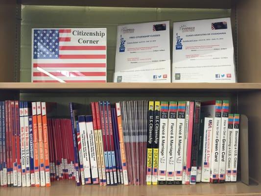 Great resources if trying to become a citizen!