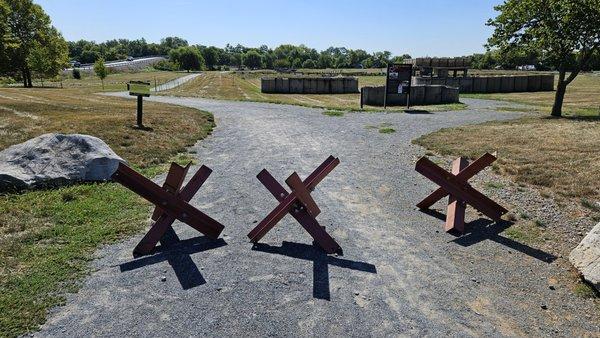 Entrance to the Heritage Trail.