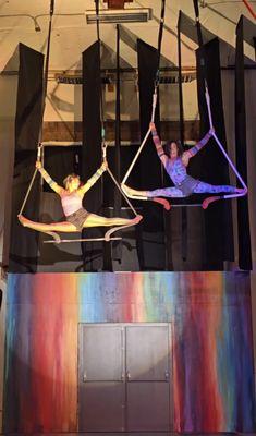 Doubles trapeze from the Circus Variety Show!