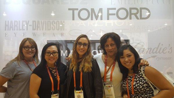 Stopping at Tom Ford in Vision Expo West 2016