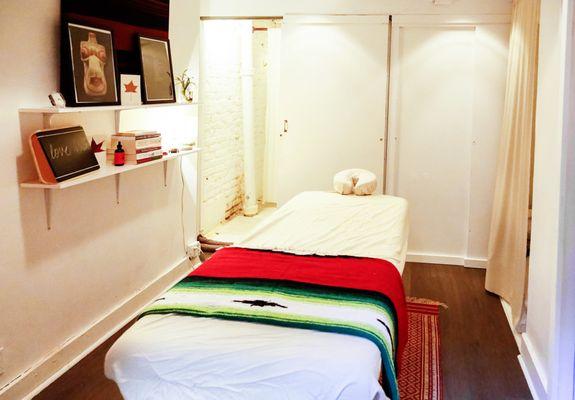 Treatment Room for Massage, Acupuncture and Pelvic Floor Therapy