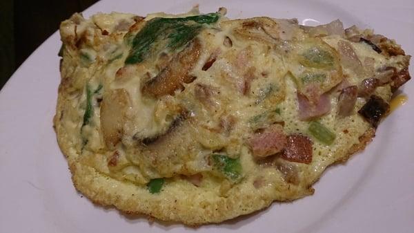 Yes, an omelette with everything in it can be achieved!:-)