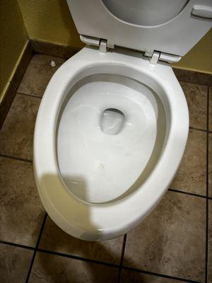 Dirty toilet