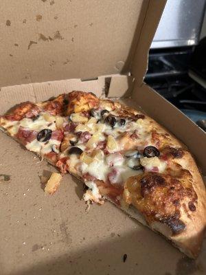 Medium hand-tossed pizza