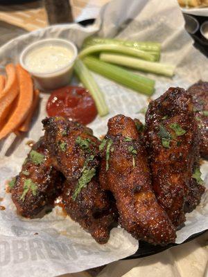 Delish! Sweet and spicy wings