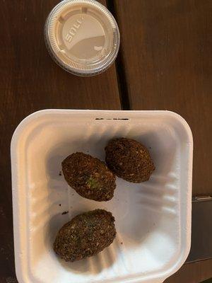 Falafel and Tahini