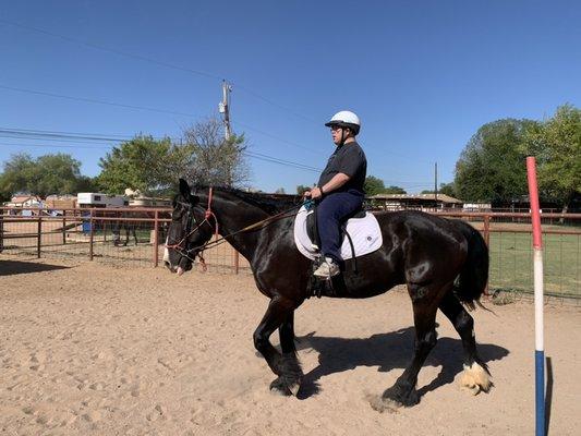 Riding lessons