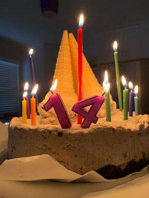 Cookies and Cream Ice Cream Cake