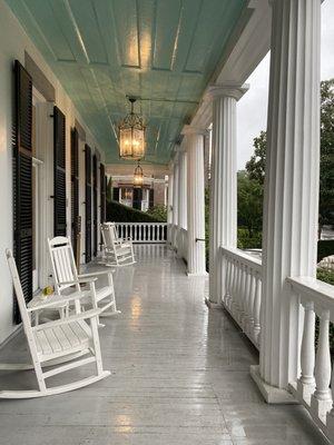 Front porch looking out to white point park