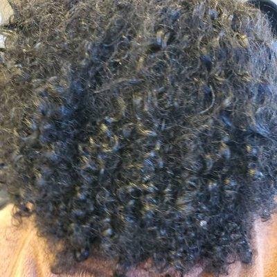 With proper care, keep your curls  after thermal styling