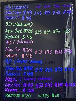 Current prices: 4/8/2024