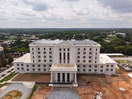 The new Spartanburg County court house.