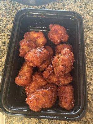 Boneless Chicken Wings - Hot BBQ