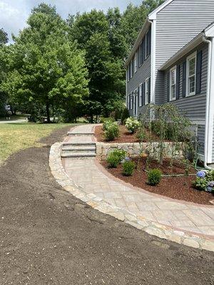 Walkway Landscaping