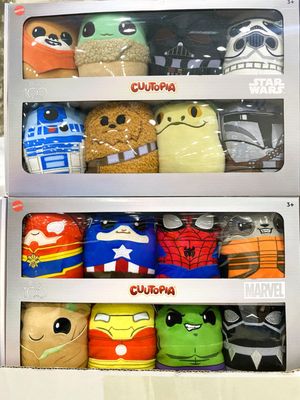 Marvel and  Star Wars Cuutopia Squishmallows