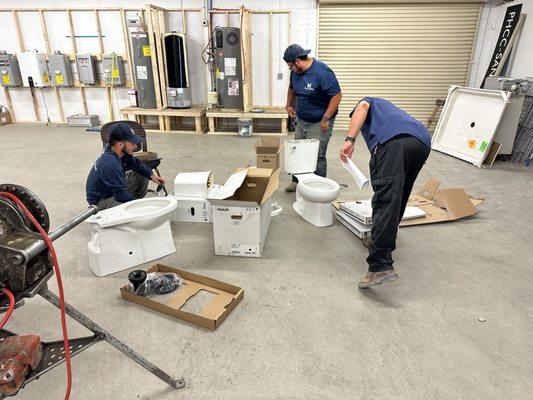 Training the next generation of plumbing professionals.