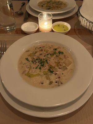 Clam chowder