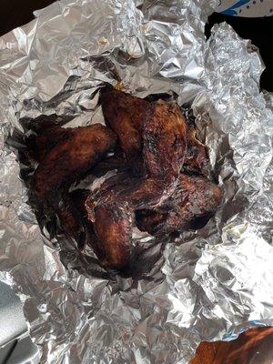 Pizza is great! Wings not so much. This is the 2nd time that they burnt them. I won't be ordering them again.