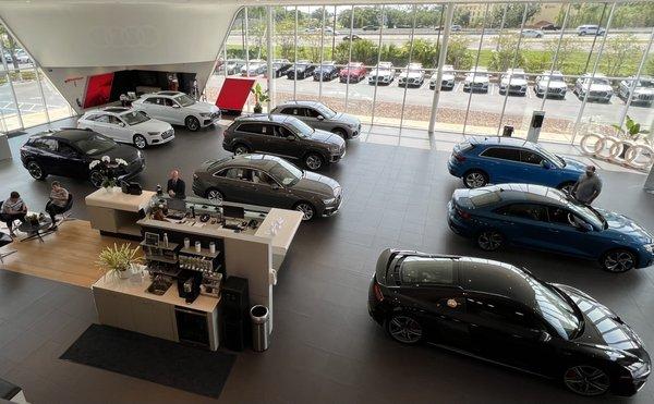 Audi showroom