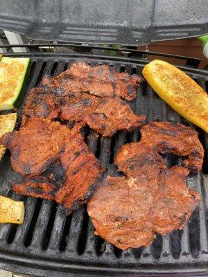 Carne al pastor (adobada)