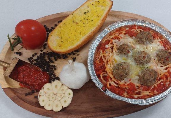 Spaghetti &meatballs