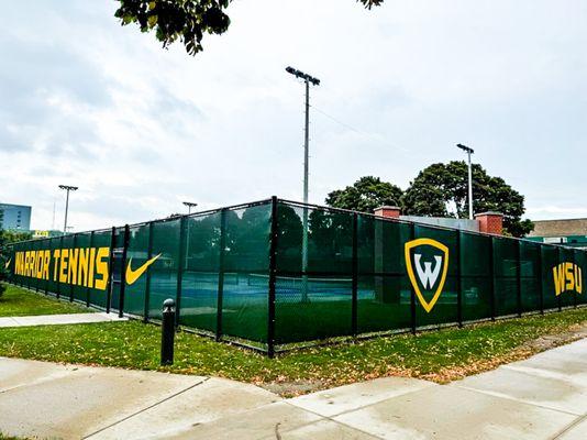 Wayne State University Windscreen Installed and Manufactured by Collins Comapny