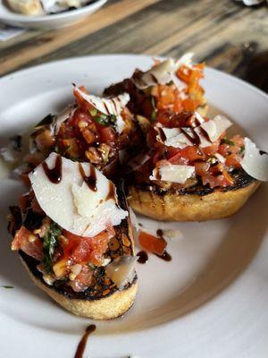 Grilled Ciabatta Bruschetta