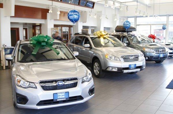 Subaru of Spokane Showroom