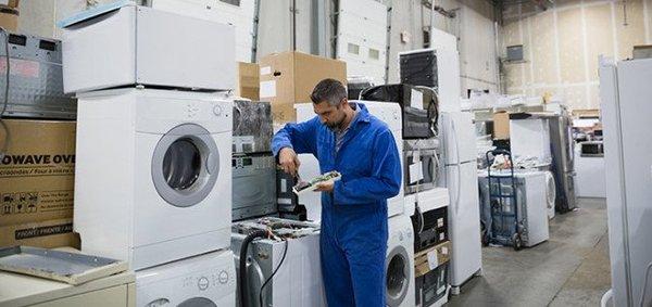 Running diagnostics on washers