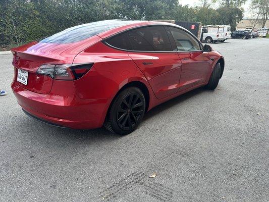 Tesla model 3 tint all around