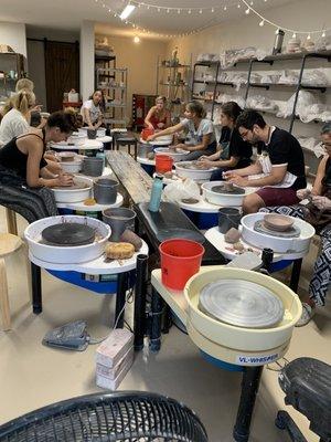 Pottery Wheel Classes