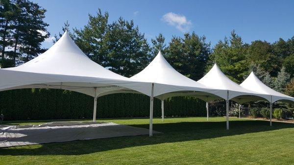 20'x80' High Peak Frame Tent Rental