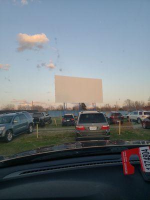 First drive in  in 15 years....nice night for a drive in 55 degs