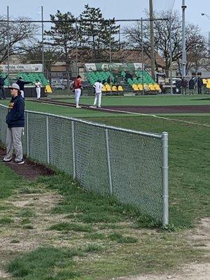 View of high school field