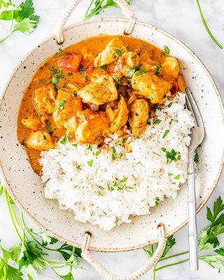 Chicken coconut curry