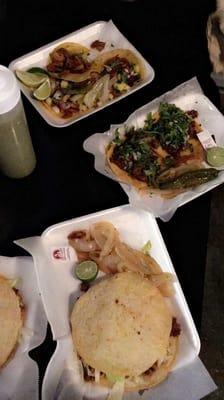 Tacos and gorditas