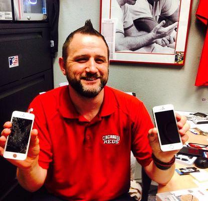 Professional iPhone Repair - we provide team players with iPhone repair during their spring training SEASON.