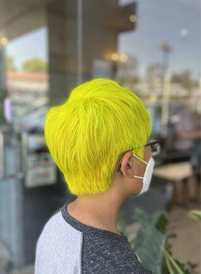 Neon yellow