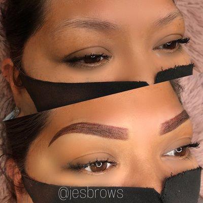 Ombré Powder brows