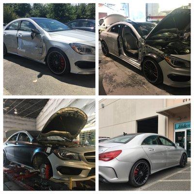 14 Benz CLA45 AMG