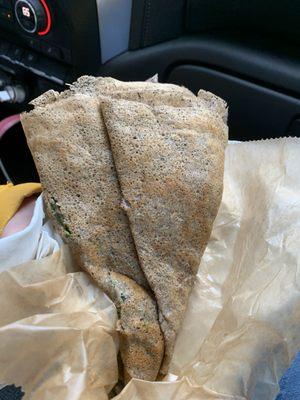 Buckwheat crepe