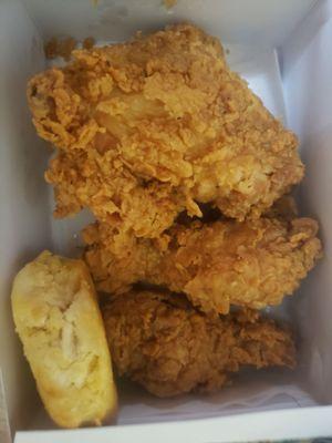 4 piece combo spicy fried chicken