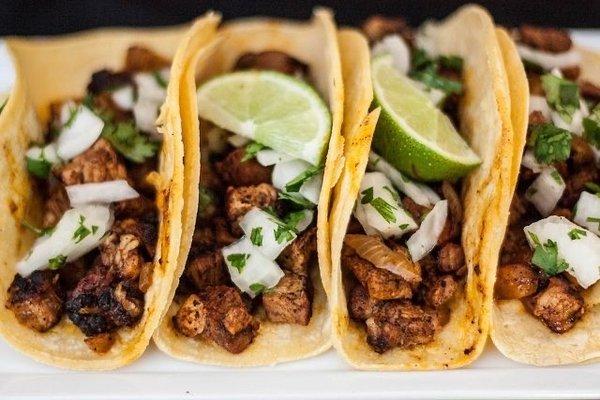 This are tacos al pastor....