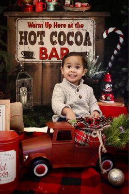 Hot cocoa bar