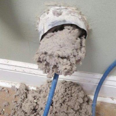 Dryer vent cleaning.