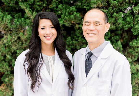 Dr Calista Ming and Dr Kent Nozaki