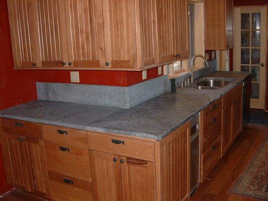 Soapstone International: Un-Oiled Soapstone Kitchen Countertop